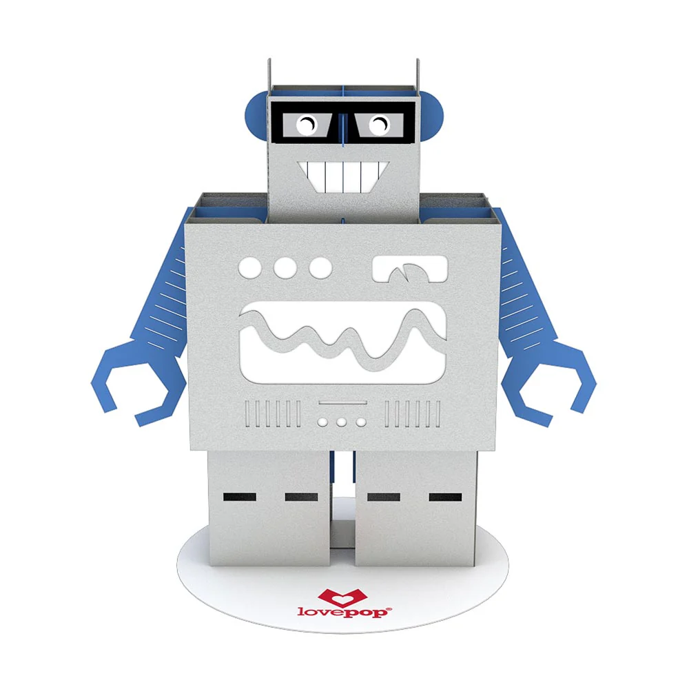 Stickerpop™: Robot (5-Pack) - Image 4