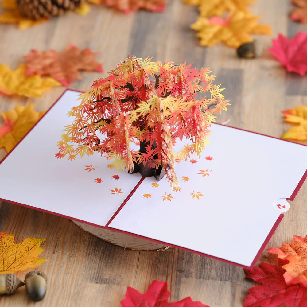 Sugar Maple Tree Pop-Up Card - Image 6