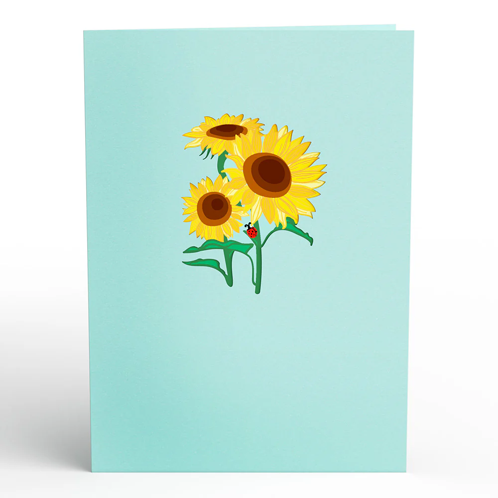 Sunflower Bloom Pop-Up Card - Image 4
