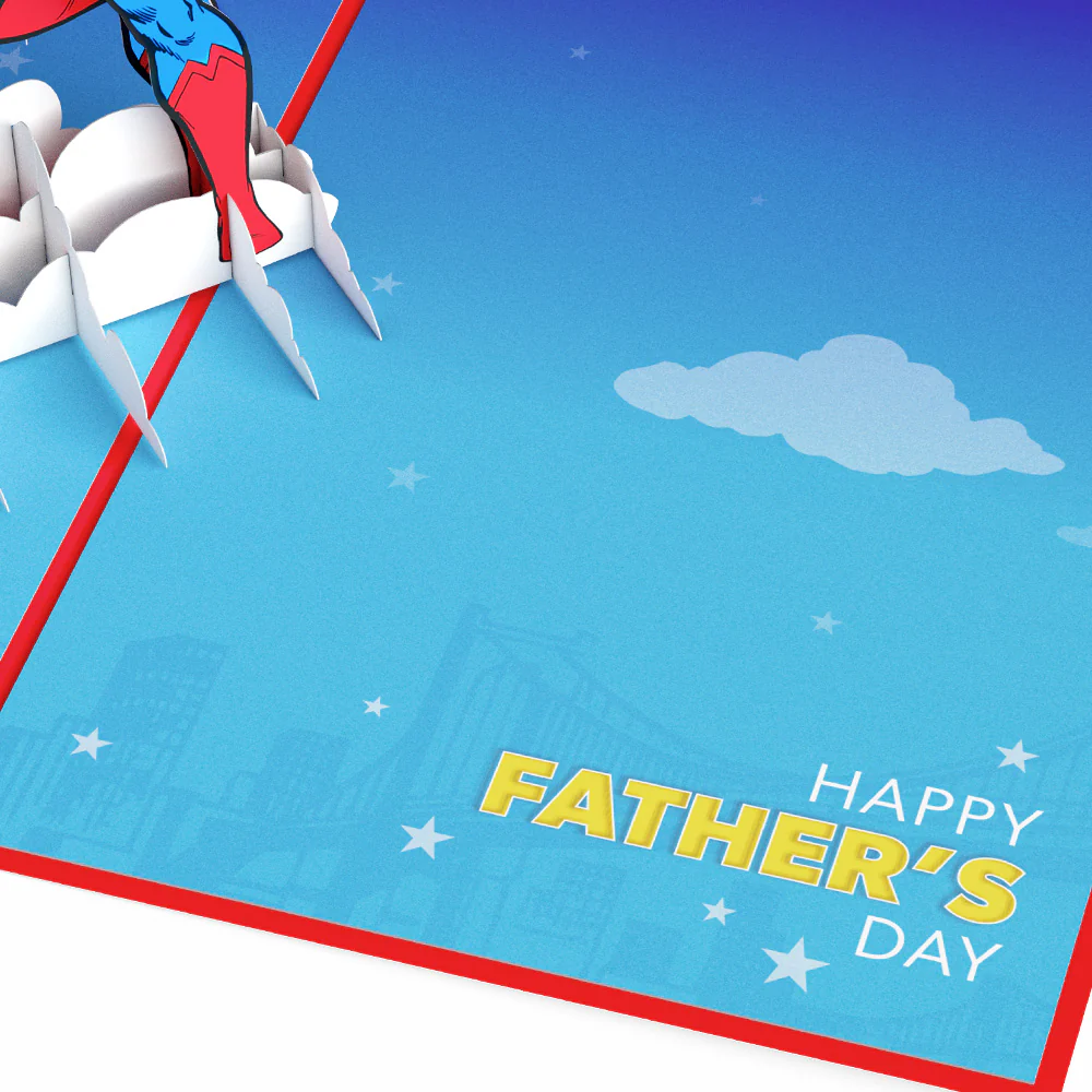 Superman™ Father’s Day Pop-Up Card - Image 3