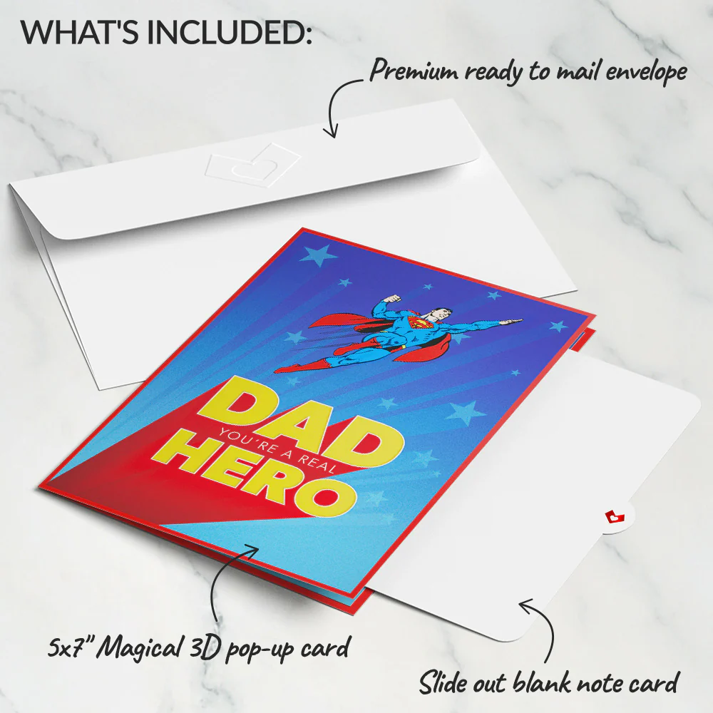 Superman™ Father’s Day Pop-Up Card - Image 6