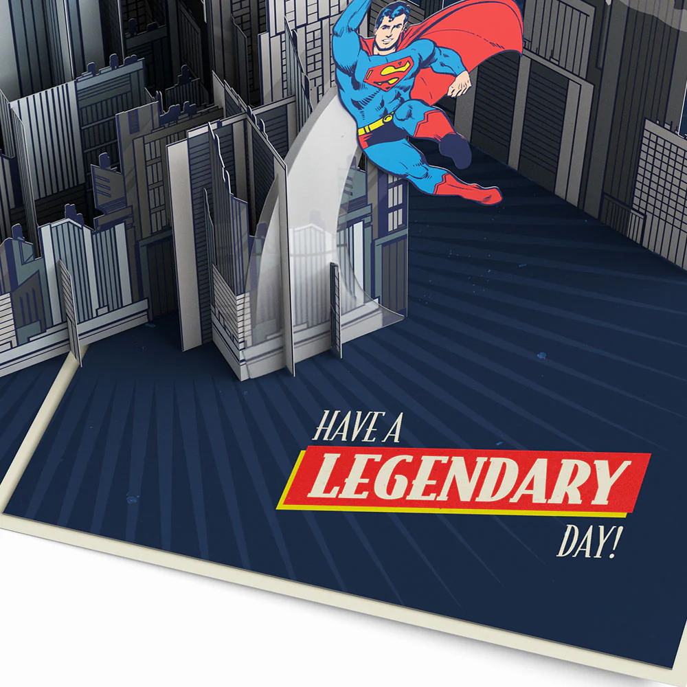 Superman™ Have a Legendary Day Pop-Up Card - Image 3
