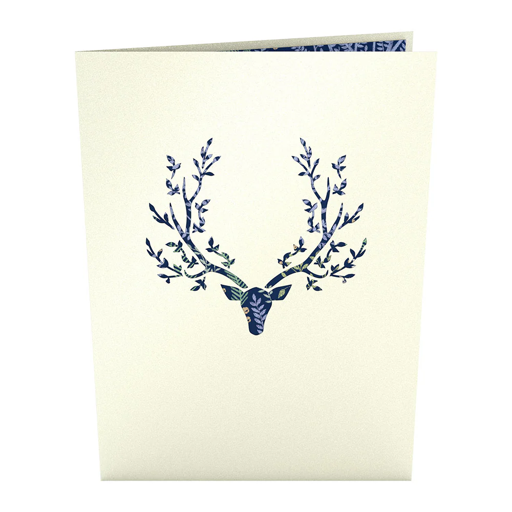 Surreal Deer Pop-Up Card - Image 4