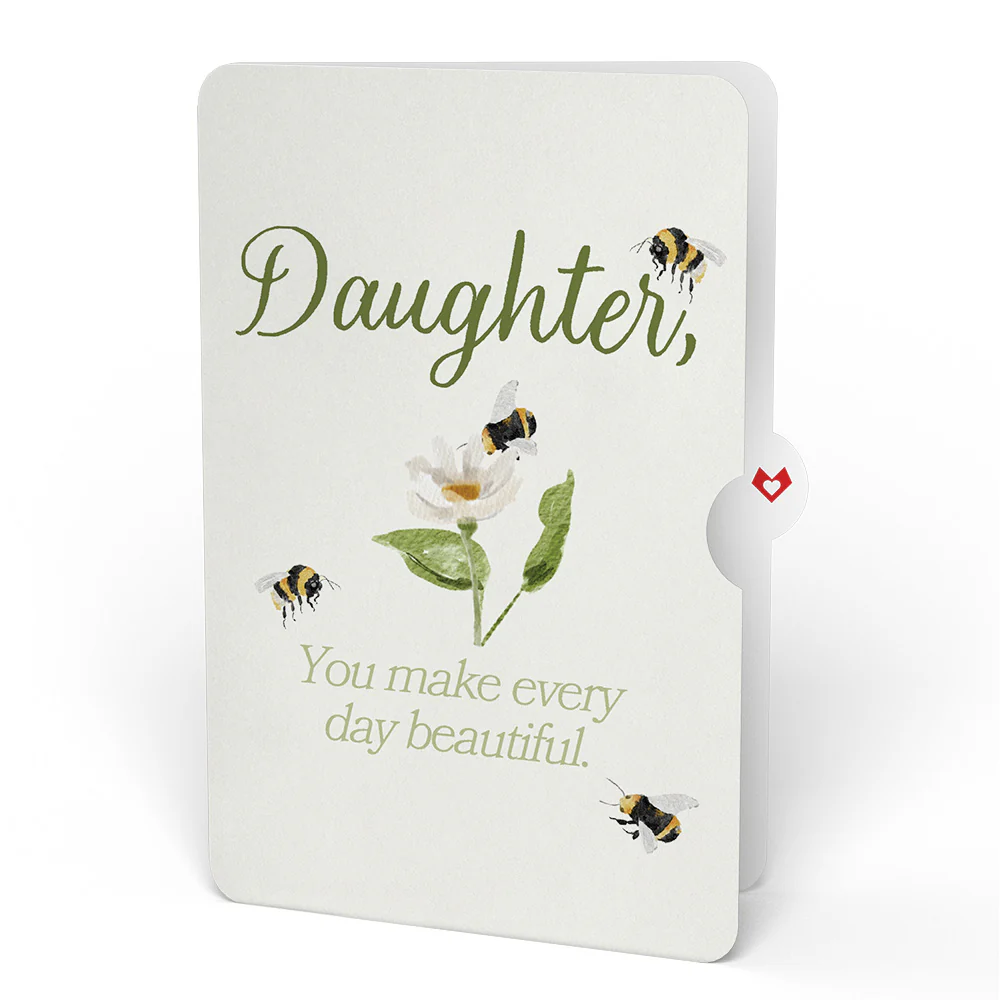 Sweet Birthday Wishes Bouquet and Sentiment Set for Daughter - Image 4