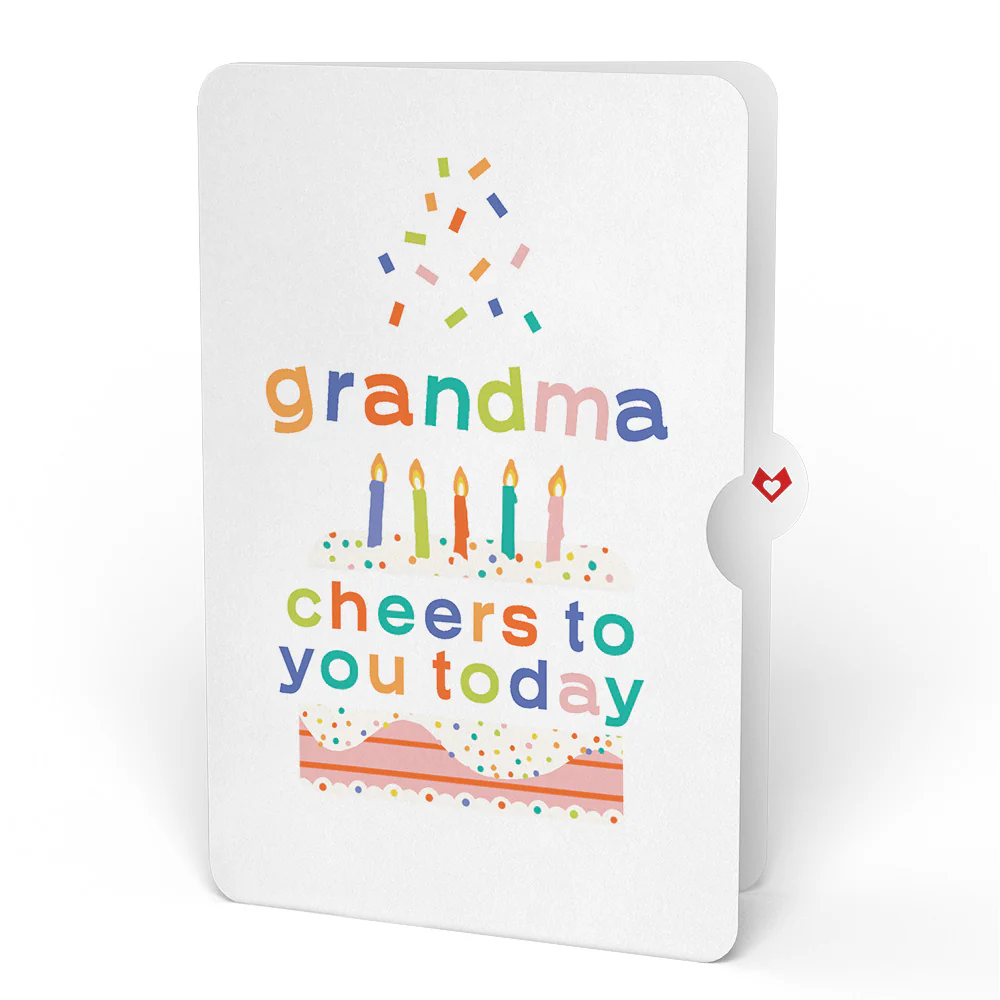 Sweet Birthday Wishes Bouquet and Sentiment Set for Grandma - Image 4