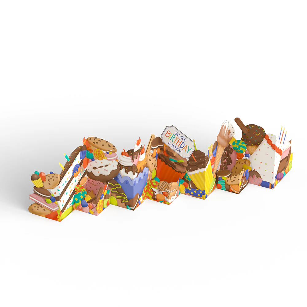 Sweet Birthday Wishes Loooooong Card™ (Expands to 2 feet) - Image 6