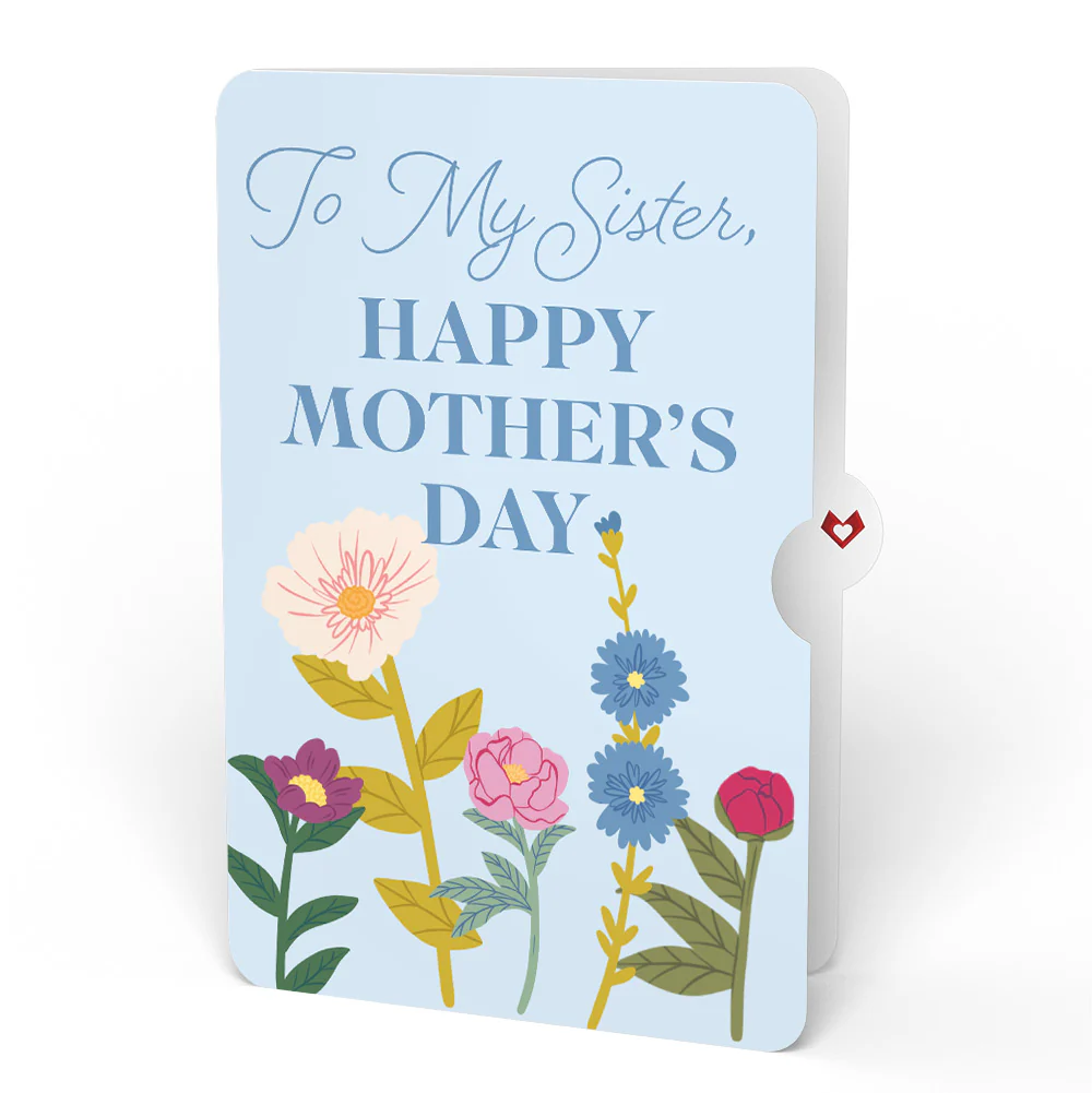 Sweetest Mom Hummingbird Mother's Day Pop-Up Card and Sentiment Set for Sister - Image 4