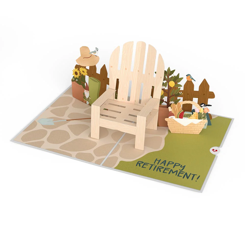 Take It Easy Retirement Pop-Up Card - Image 3