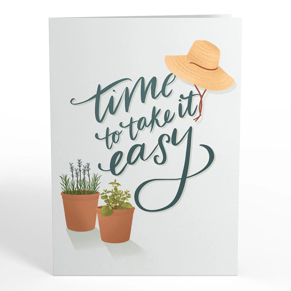 Take It Easy Retirement Pop-Up Card - Image 4