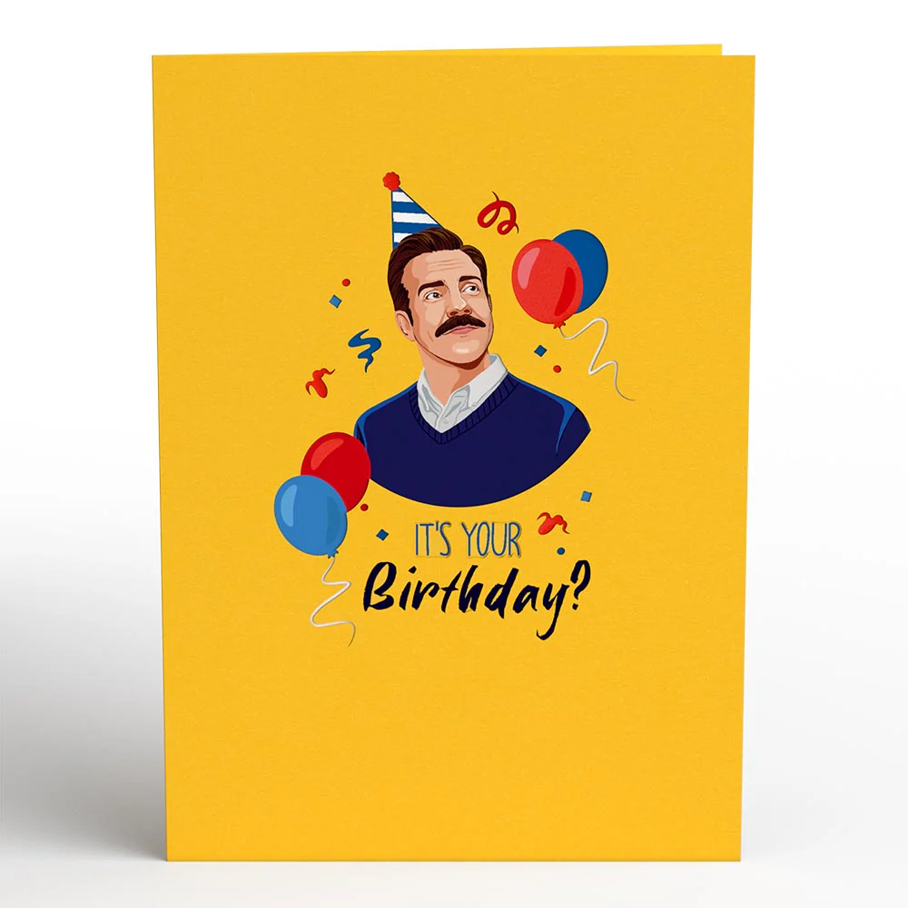 Ted Lasso I Believe Birthday Pop-Up Card - Image 4