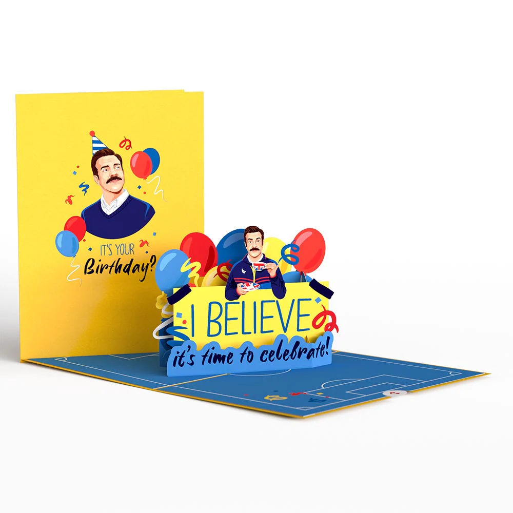 Ted Lasso I Believe Birthday Pop-Up Card - Image 5