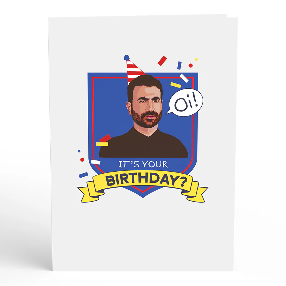 Ted Lasso Oi! It’s Your Birthday Pop-Up Card - Image 4