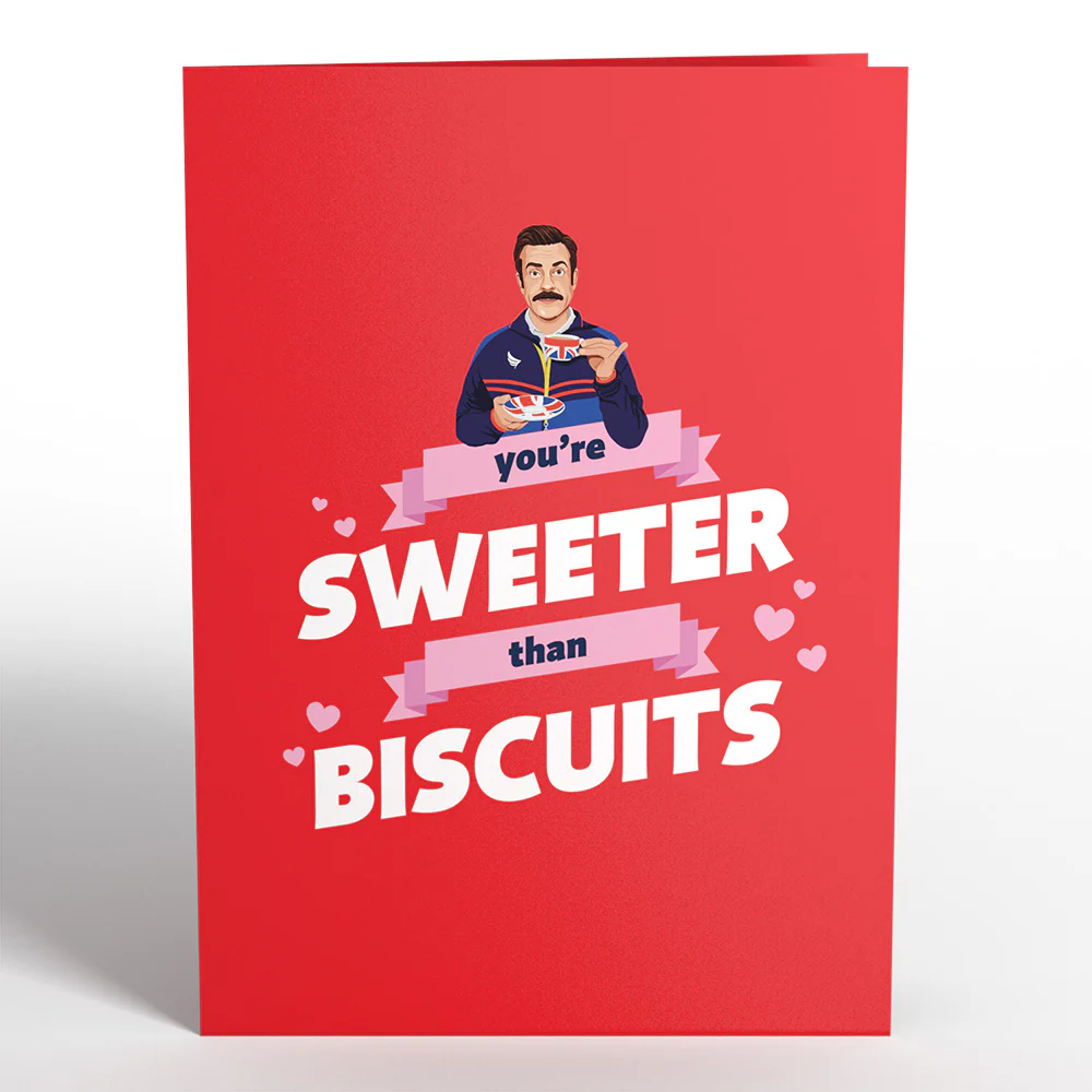 Ted Lasso Sweeter Than Biscuits Pop-Up Card - Image 5
