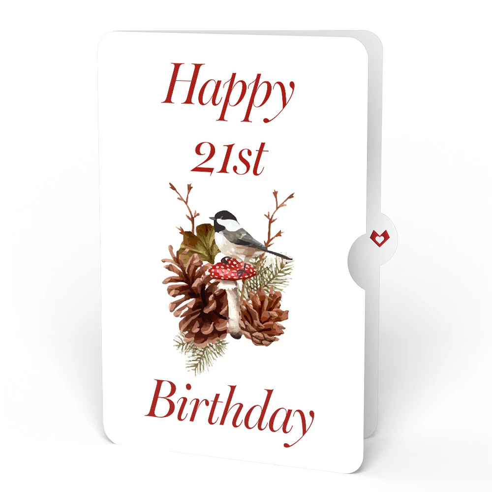 Thankful 21st Birthday Wreath and Sentiment Set - Image 4
