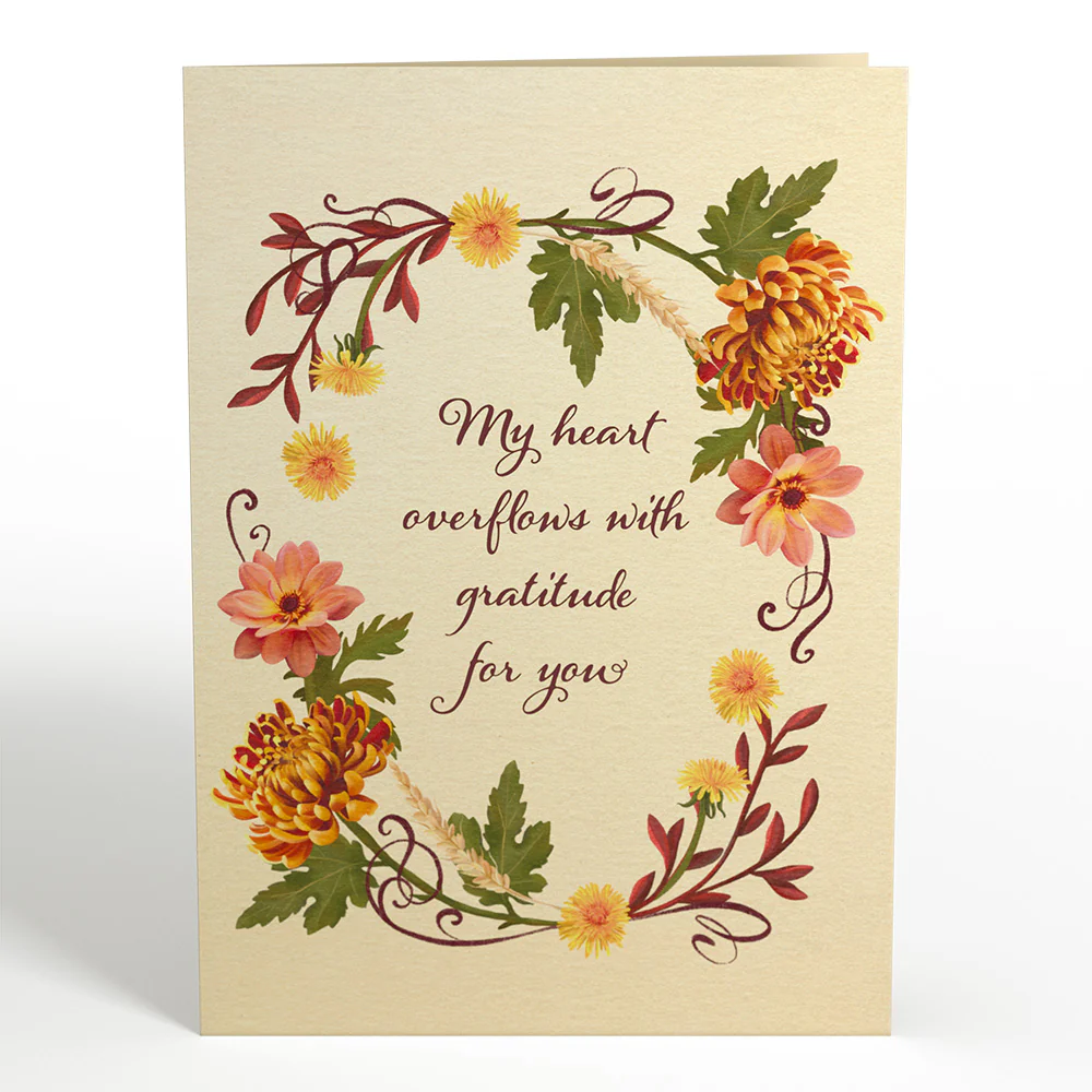 Thanksgiving Gratitude Pop-Up Card - Image 4