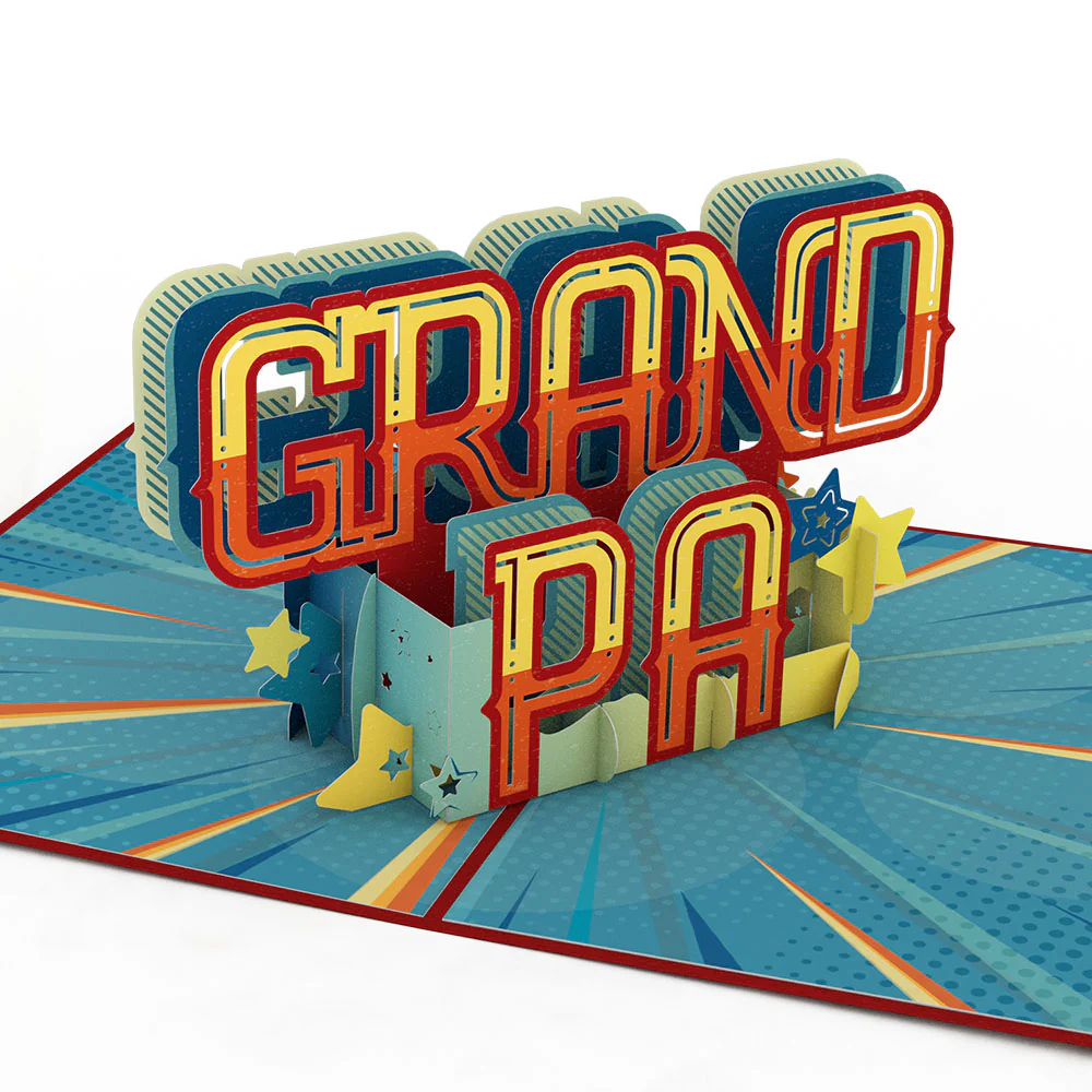 The Best Grandpa Pop-Up Card - Image 5