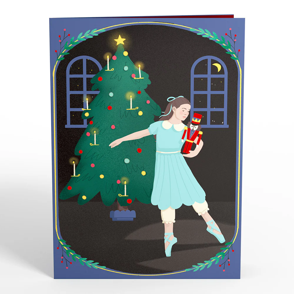 The Nutcracker Christmas Magic Music and Lights Pop-Up Card - Image 6