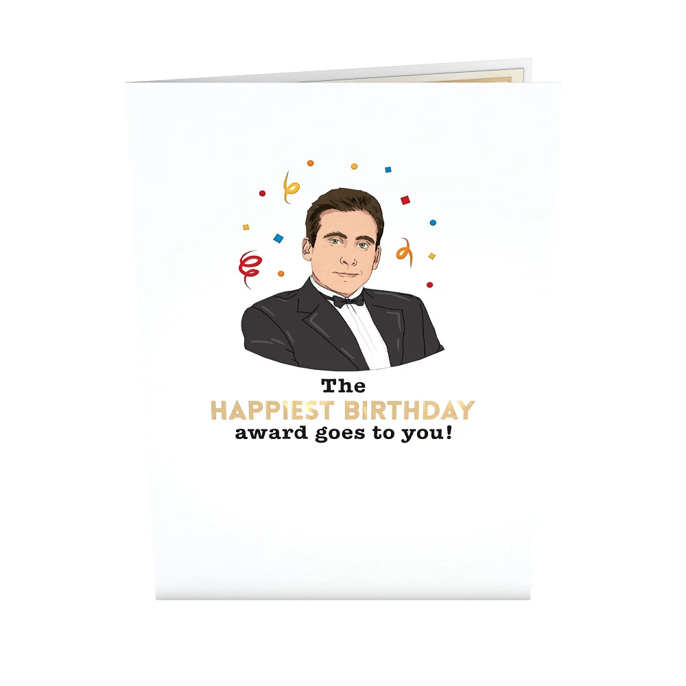 The Office Birthday Dundie Award Pop-Up Card - Image 4