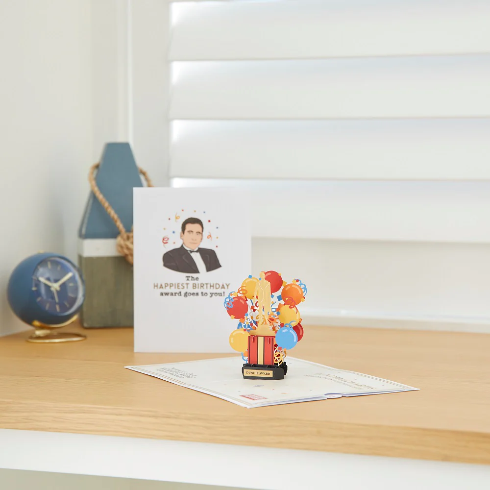 The Office Birthday Dundie Award Pop-Up Card - Image 6