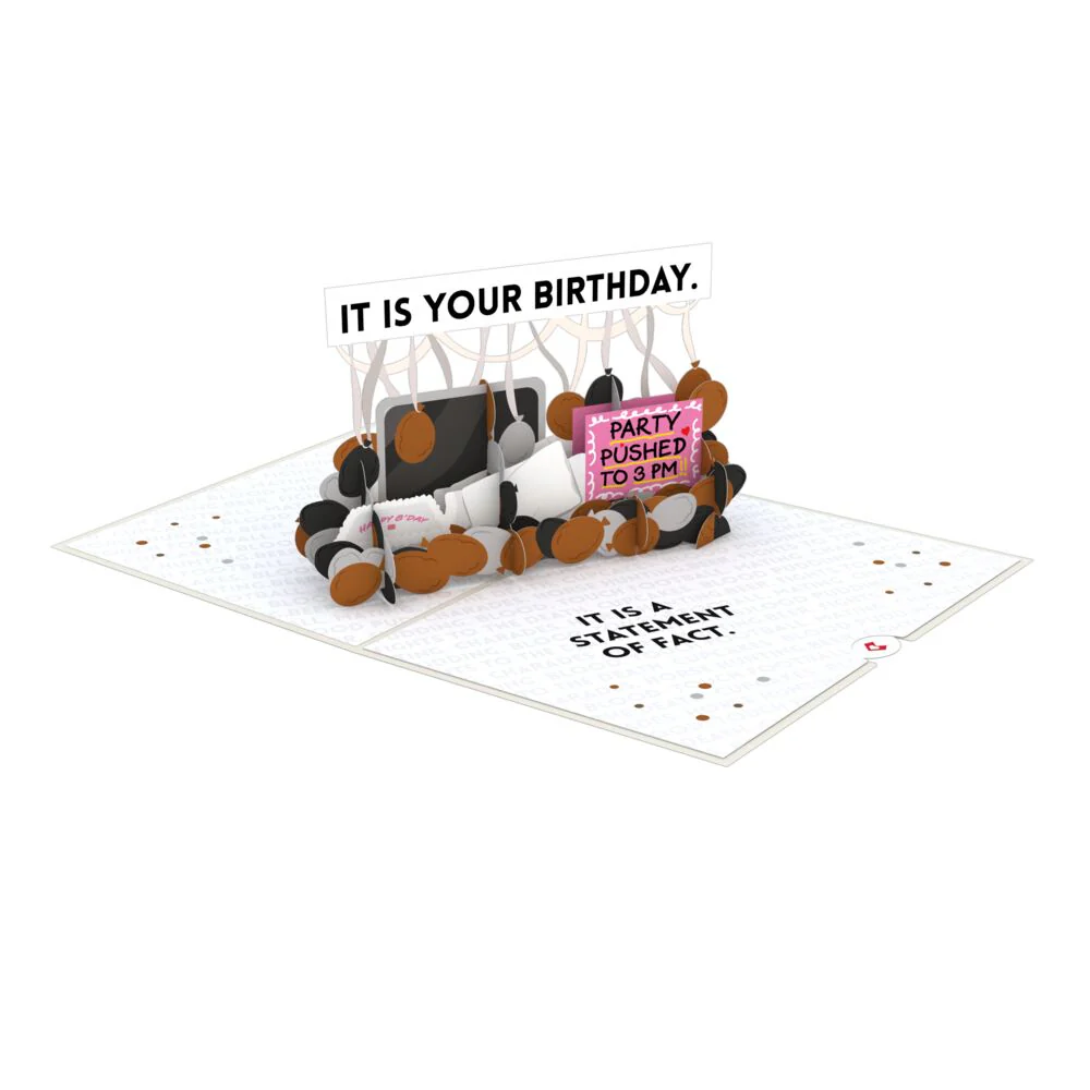 The Office It is Your Birthday Pop-Up Card - Image 3