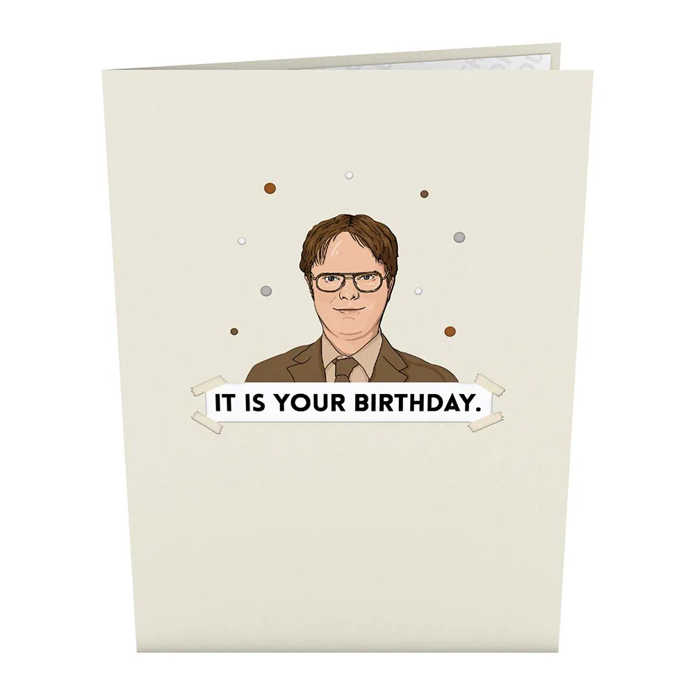 The Office It is Your Birthday Pop-Up Card - Image 4