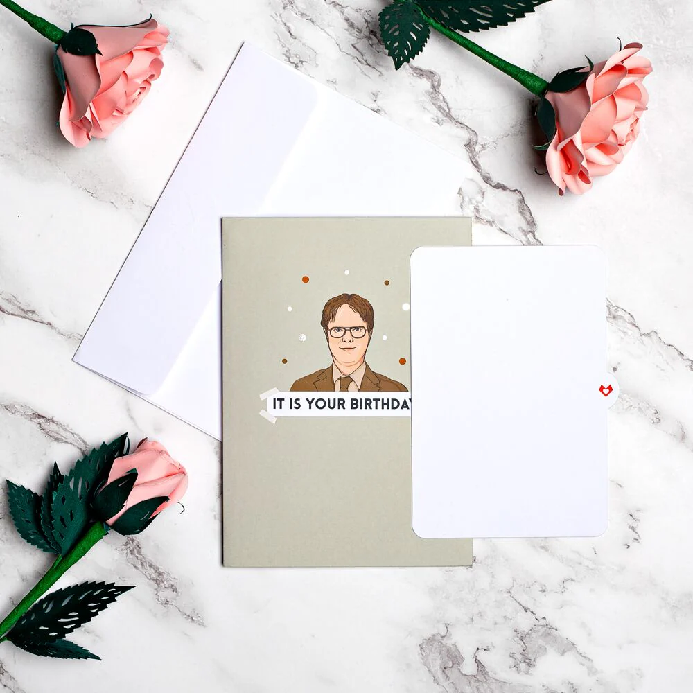 The Office It is Your Birthday Pop-Up Card - Image 9