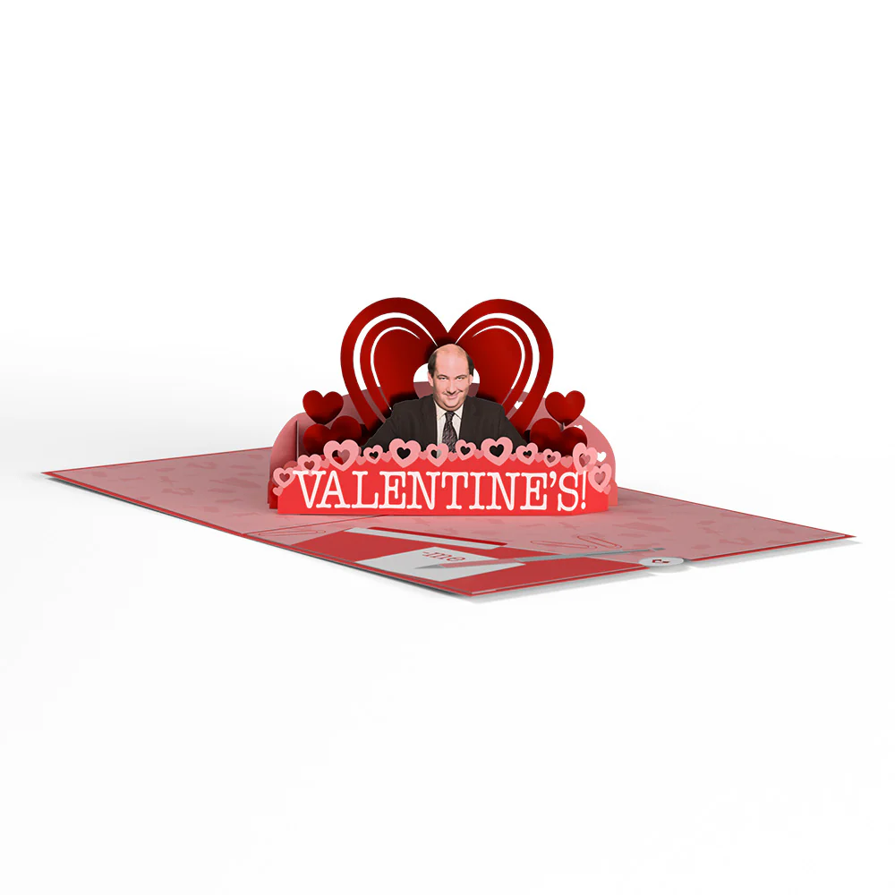 The Office Kevin Valentine Pop-Up Card - Image 3