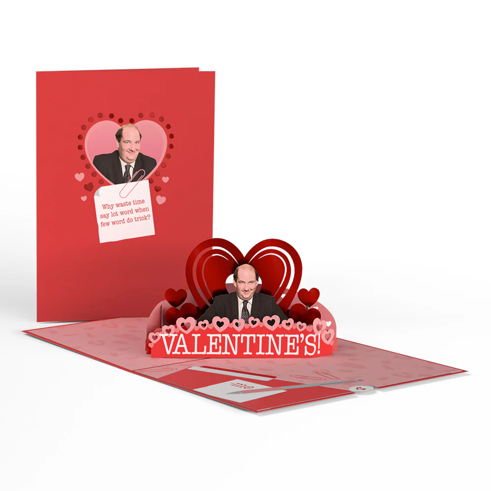 The Office Kevin Valentine Pop-Up Card - Image 4