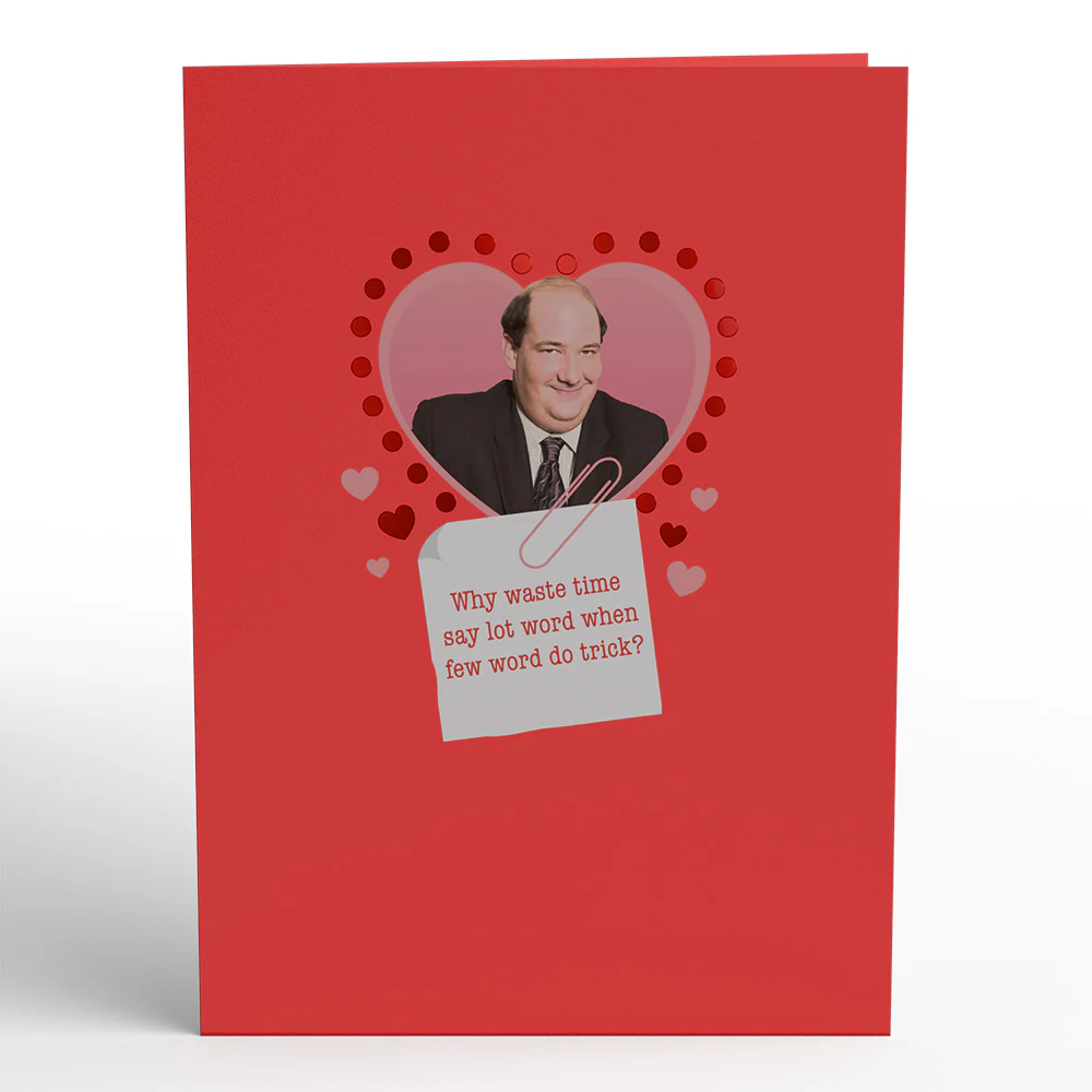 The Office Kevin Valentine Pop-Up Card - Image 5