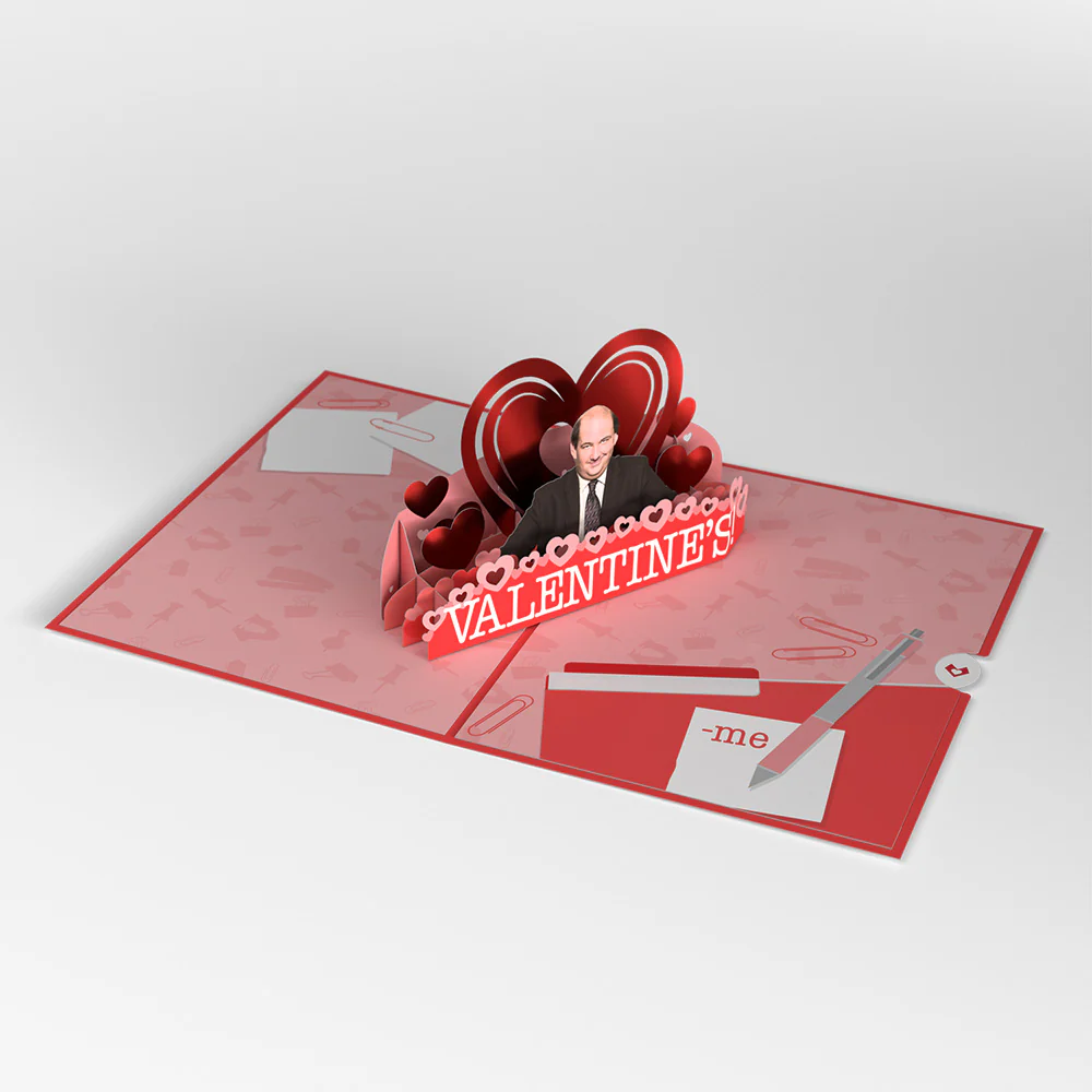The Office Kevin Valentine Pop-Up Card - Image 6