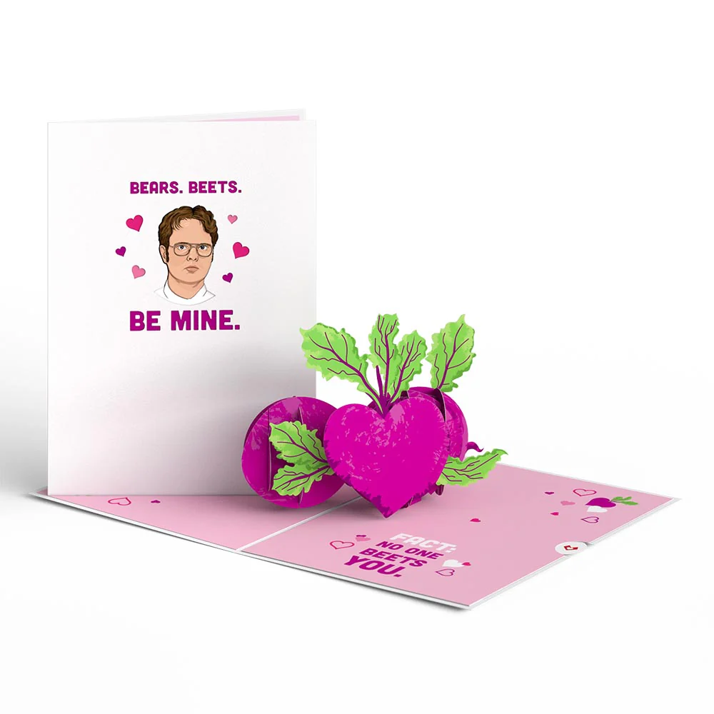 The Office No One Beets You Valentine Pop-Up Card - Image 10