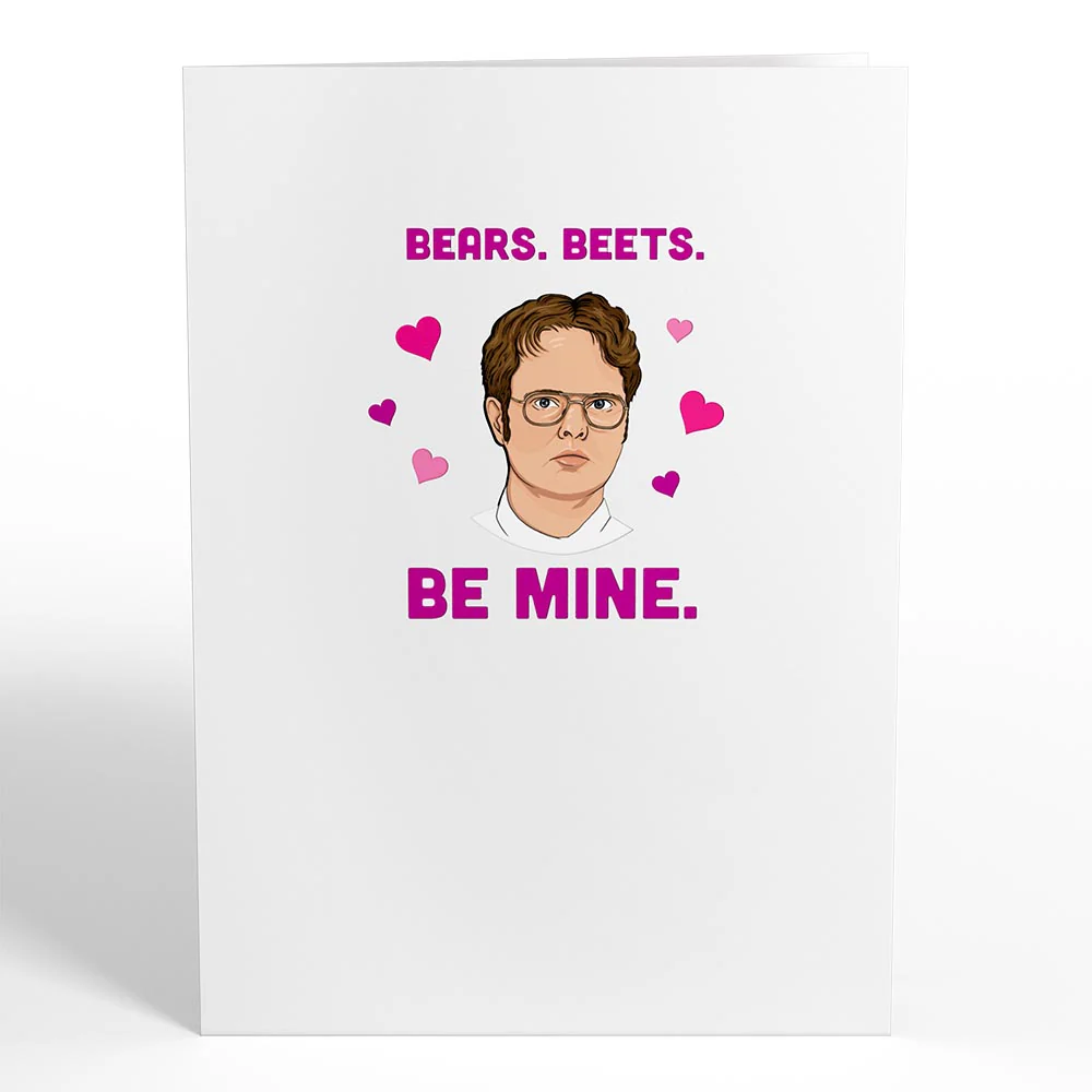 The Office No One Beets You Valentine Pop-Up Card - Image 11
