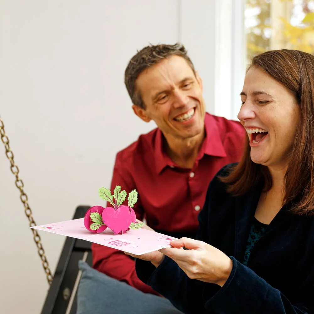 The Office No One Beets You Valentine Pop-Up Card - Image 4