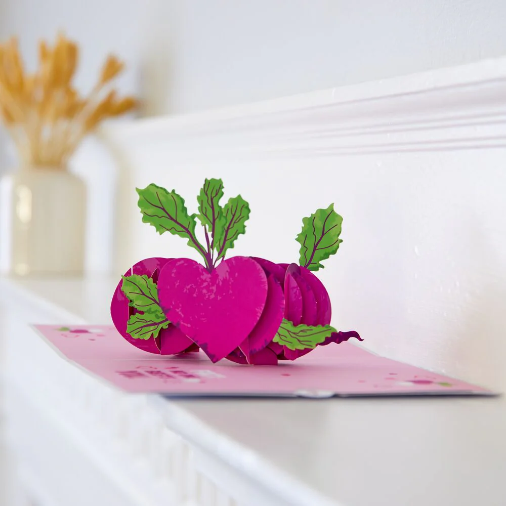 The Office No One Beets You Valentine Pop-Up Card - Image 7