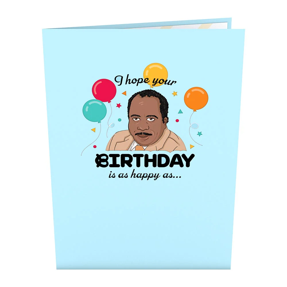 The Office Pretzel Day Birthday Pop-Up Card - Image 4