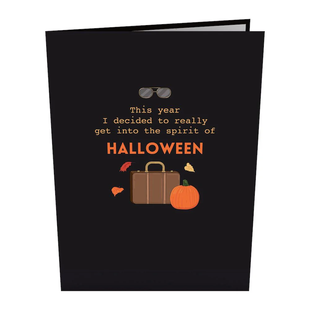 The Office Pumpkin Head Halloween Pop-Up Card - Image 6