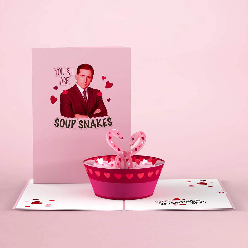 The Office Soup Snakes Pop-Up Card - Image 5