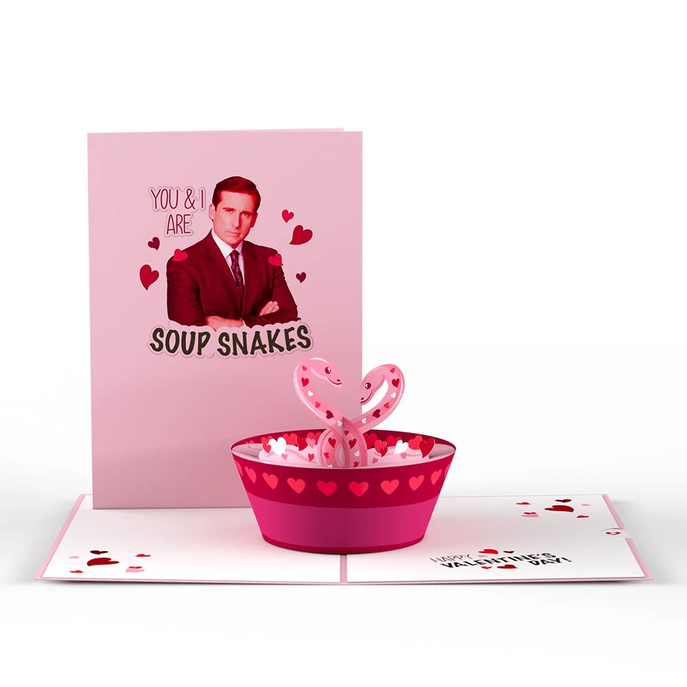 The Office Soup Snakes Pop-Up Card - Image 6