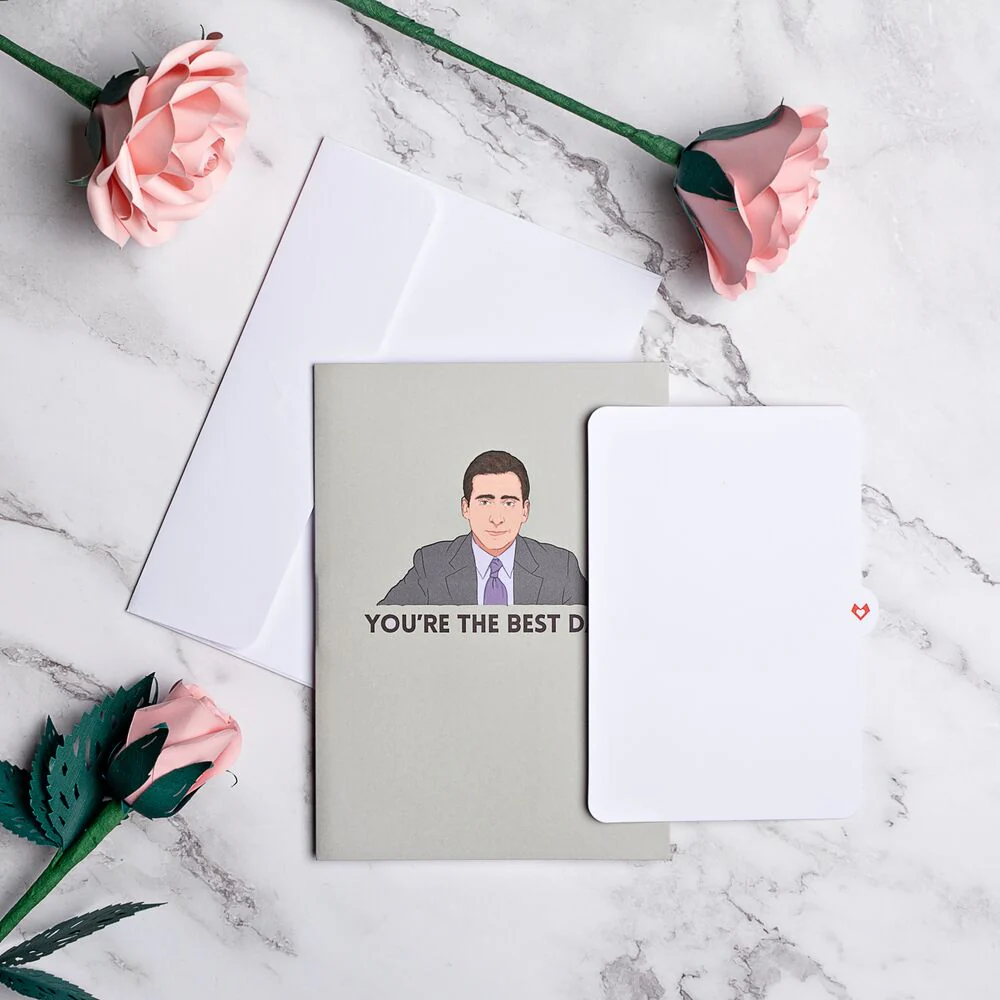 The Office World’s Best Dad Pop-Up Card - Image 9