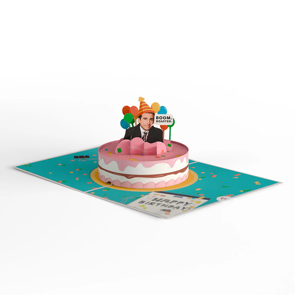 The Office You're Old Birthday Pop-Up Card - Image 3