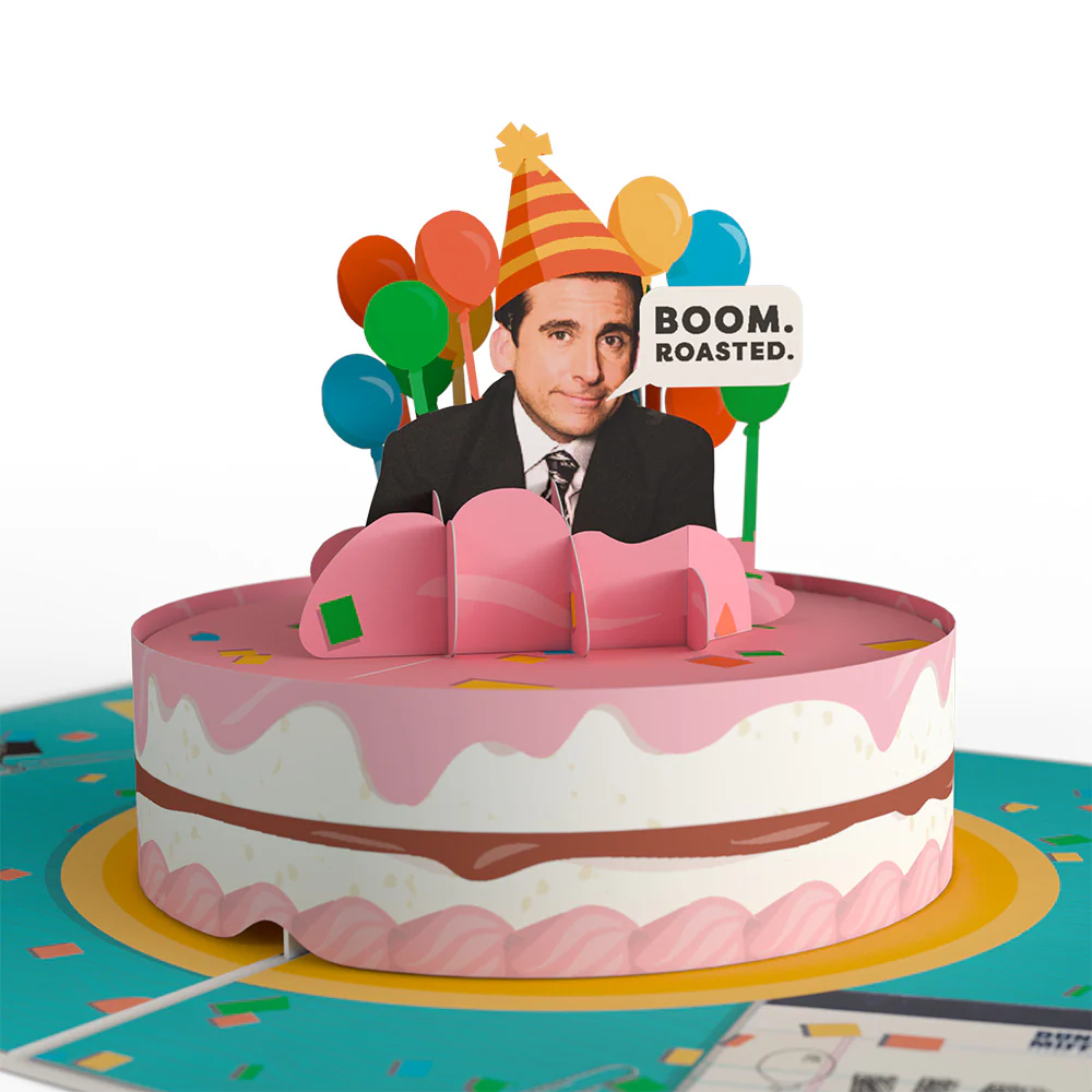 The Office You're Old Birthday Pop-Up Card - Image 5