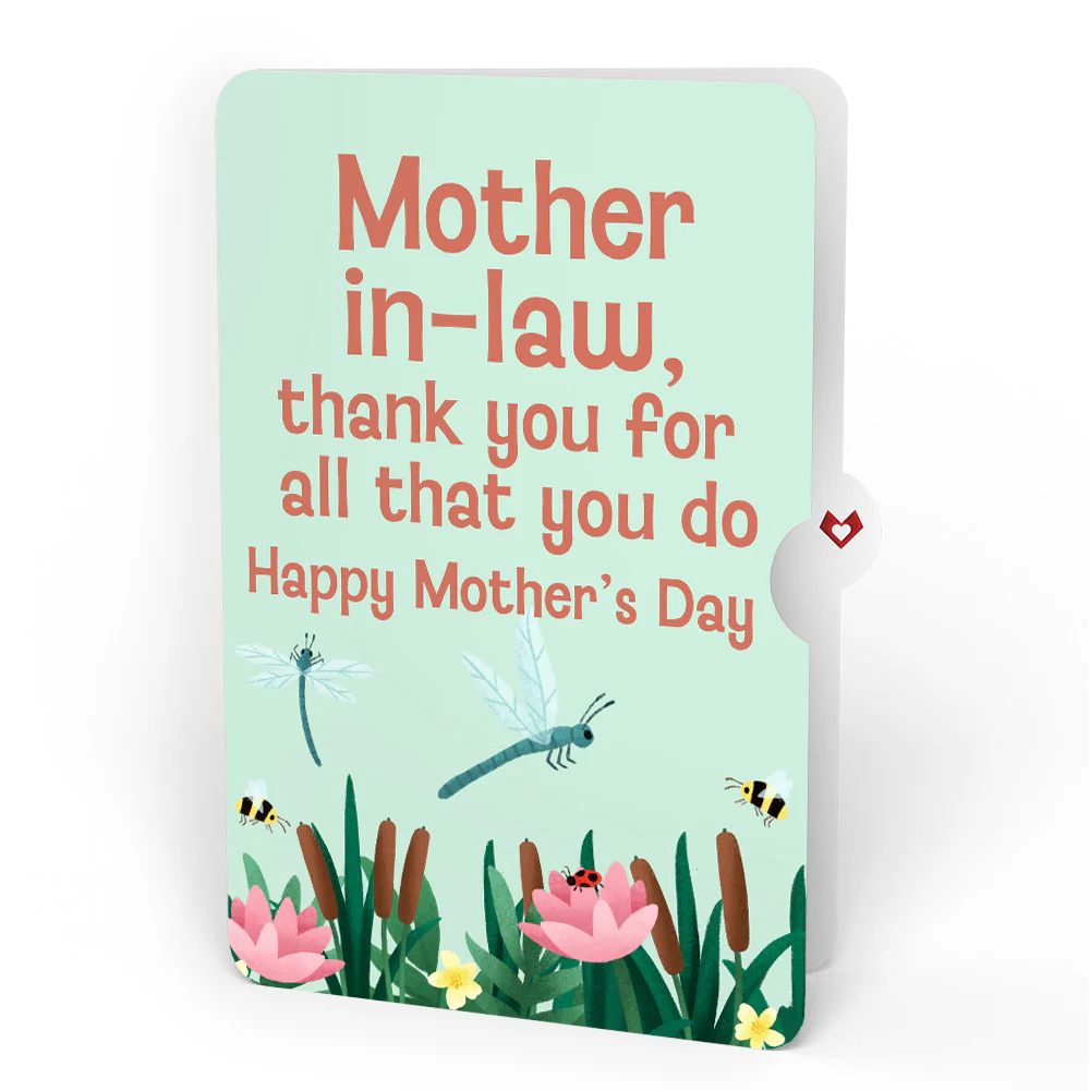 Time Well Spent Frogs Mother’s Day Pop-Up Card and Sentiment Set for Mother-in-Law - Image 4