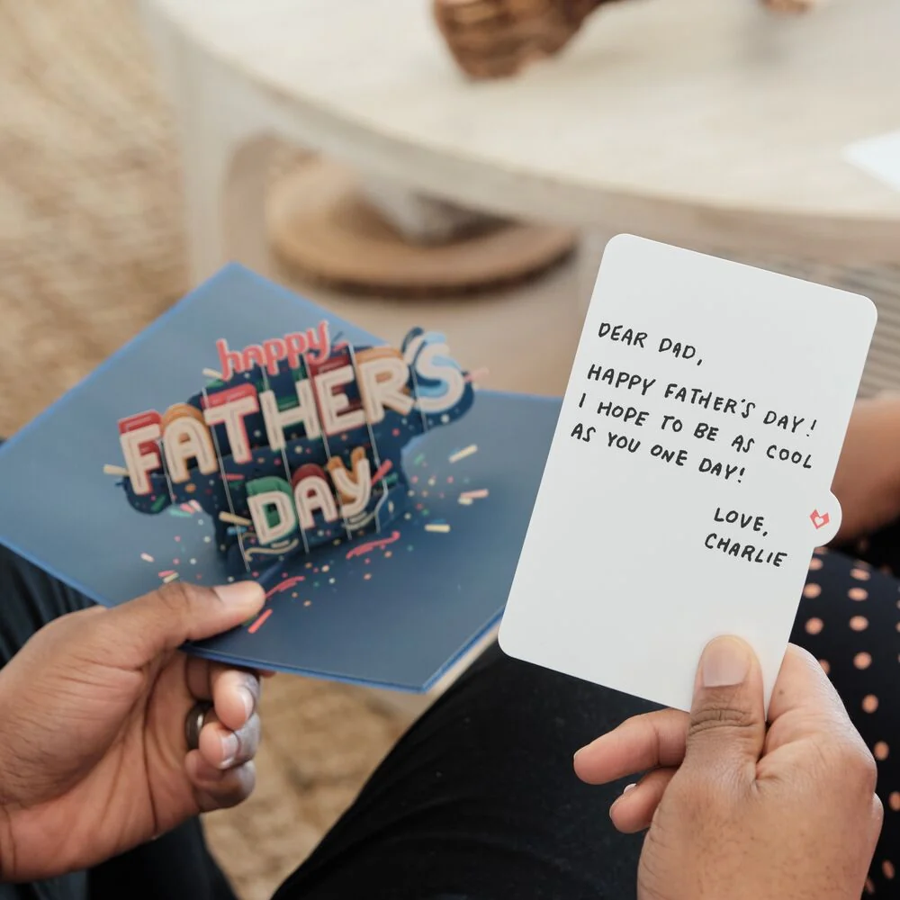 To My Dad: Happy Father's Day Pop-Up Card - Image 5