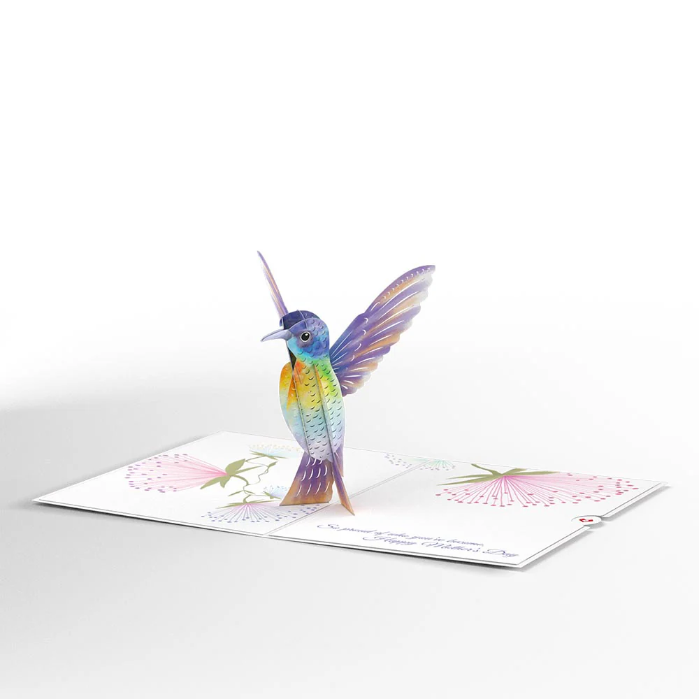 To My Daughter Mother’s Day Hummingbird Pop-Up Card - Image 3