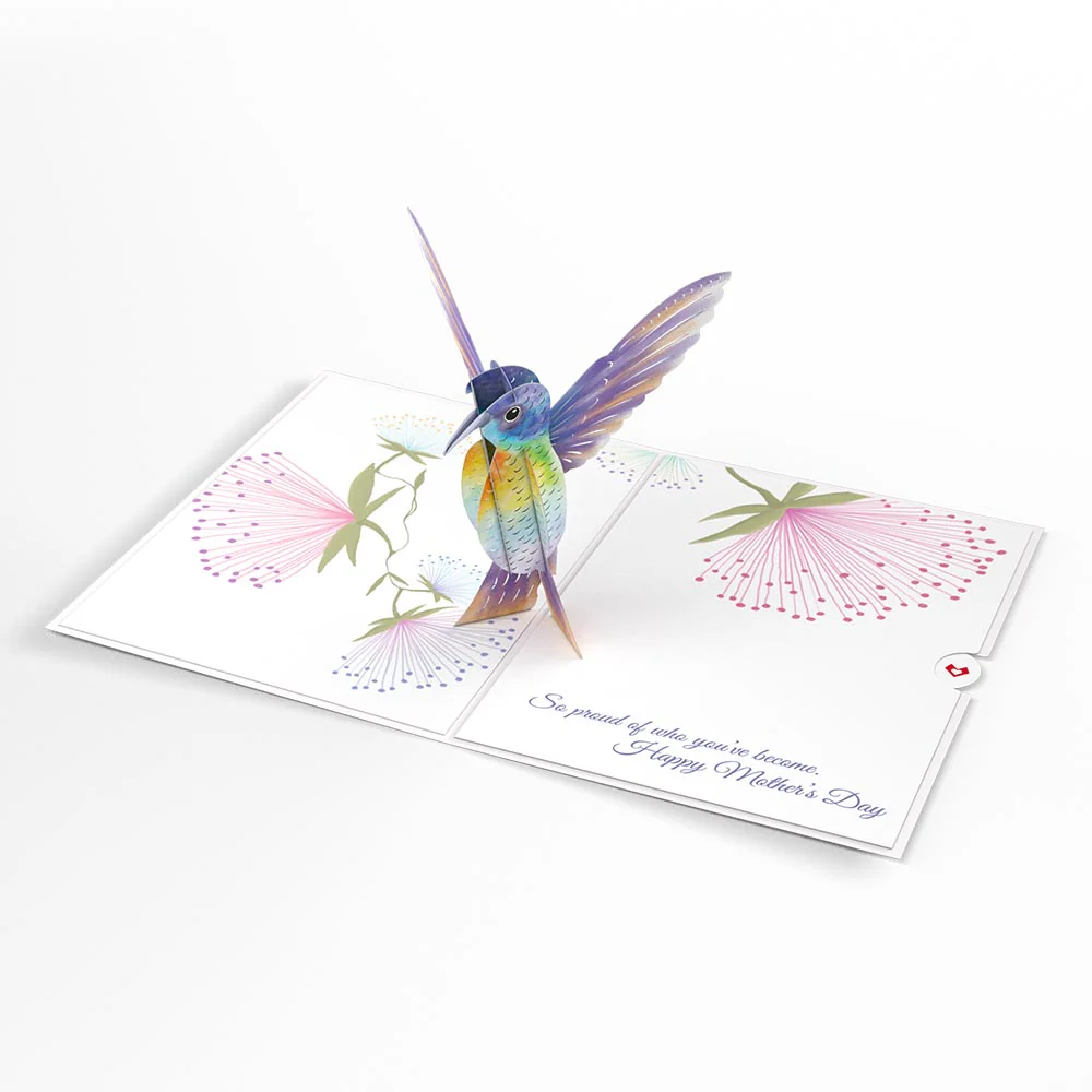 To My Daughter Mother’s Day Hummingbird Pop-Up Card - Image 6
