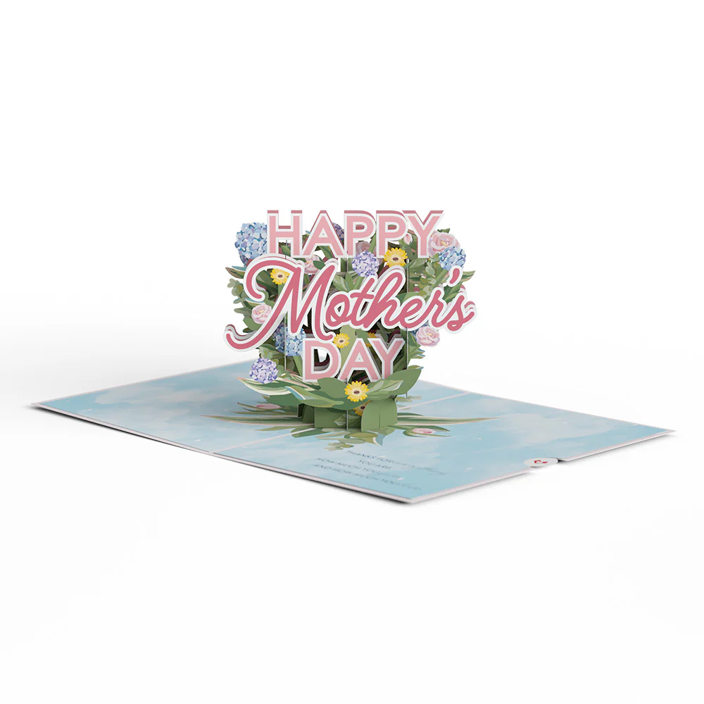 To My Wife Hydrangea Pop-Up Card - Image 3