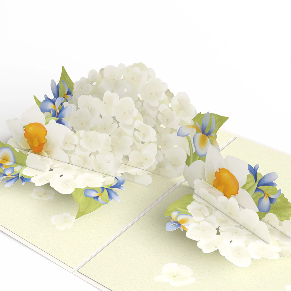 Tranquil Blooms Pop-Up Card - Image 2