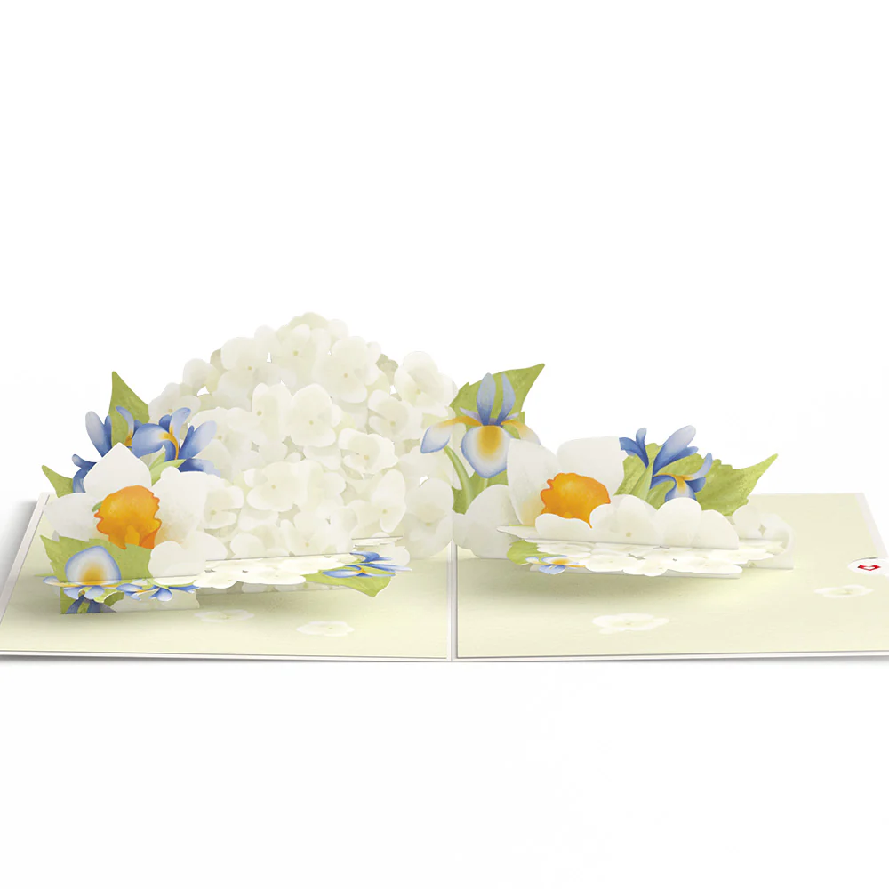Tranquil Blooms Pop-Up Card - Image 3