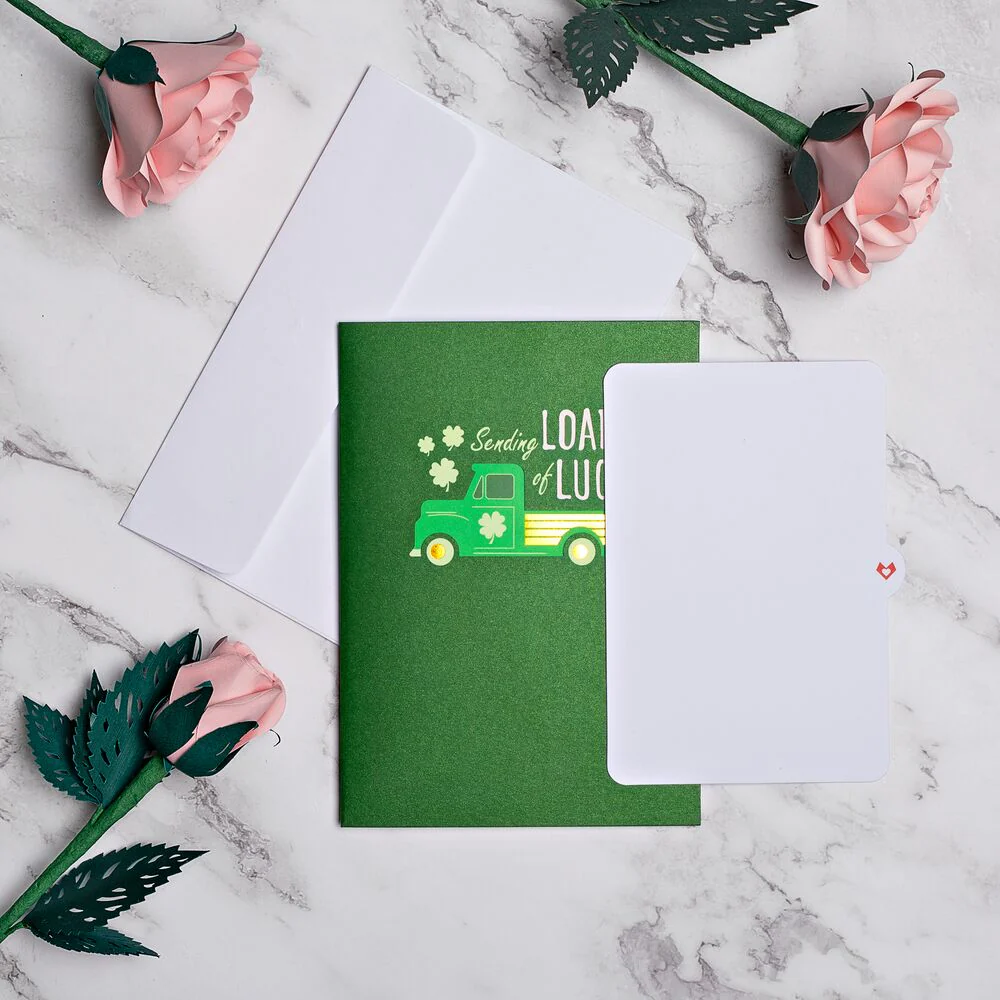 Truckloads of Luck Pop-Up Card - Image 9