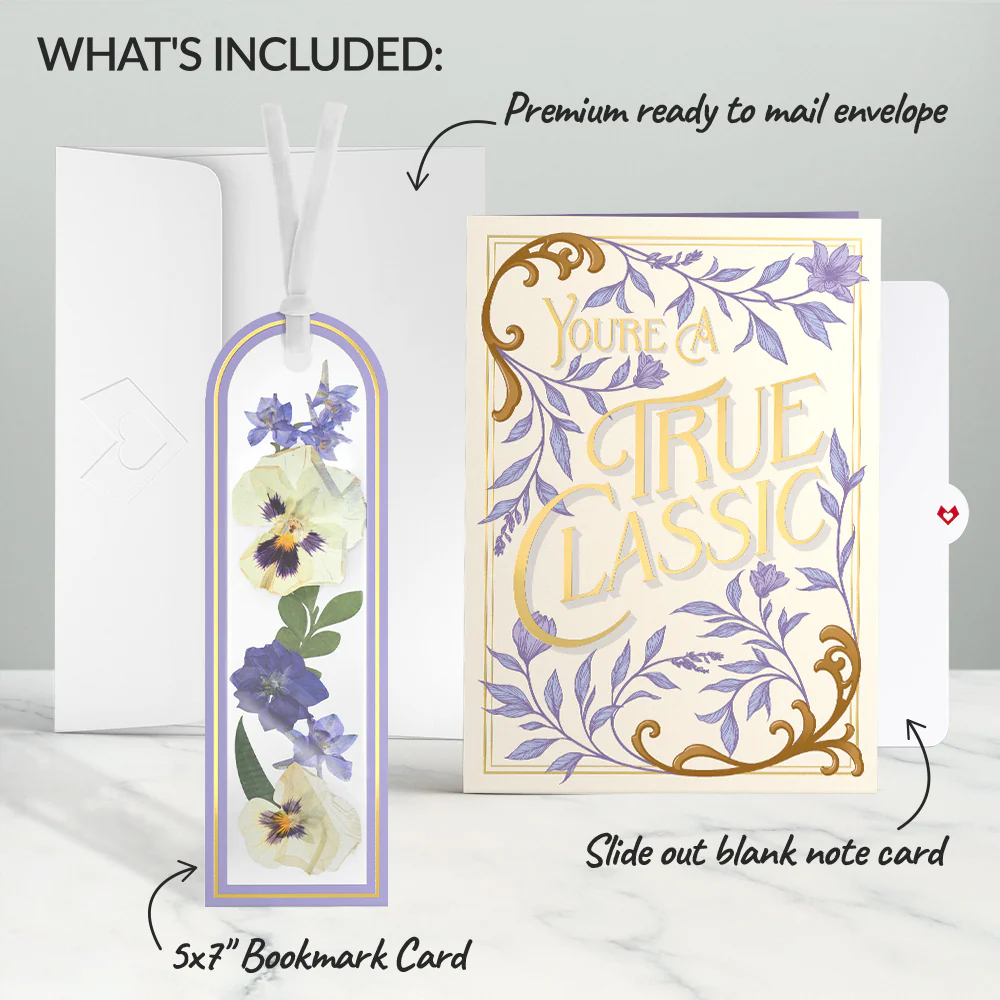 True Classic Petal Pressed™ Bookmark Card - Image 6